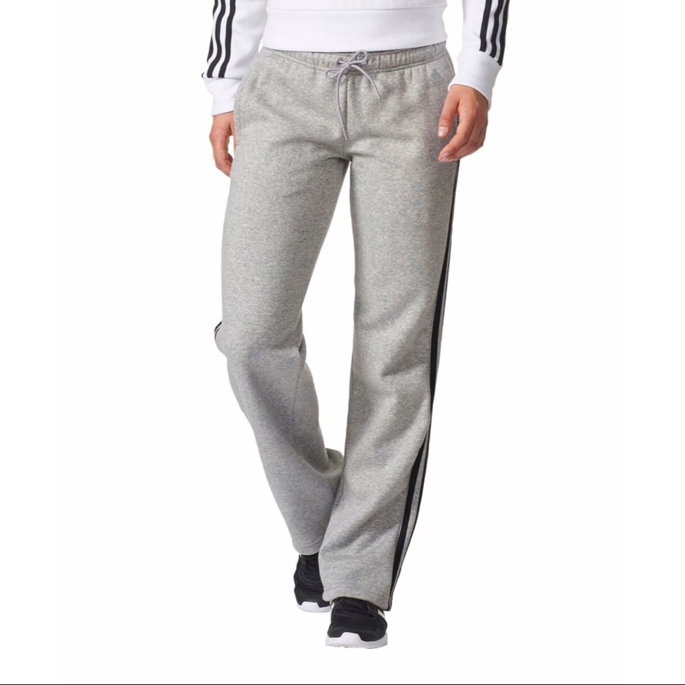 Adidas fleece sweats—NEVER WORN!